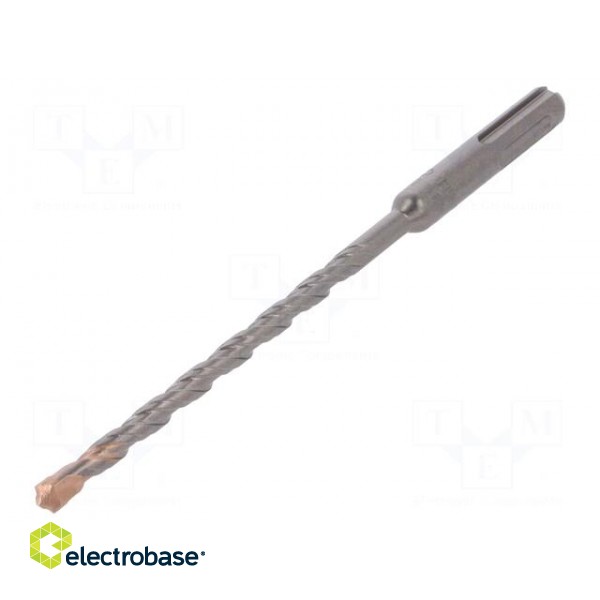 Drill bit | for concrete | Ø: 6mm | L: 160mm | metal | cemented carbide image 1