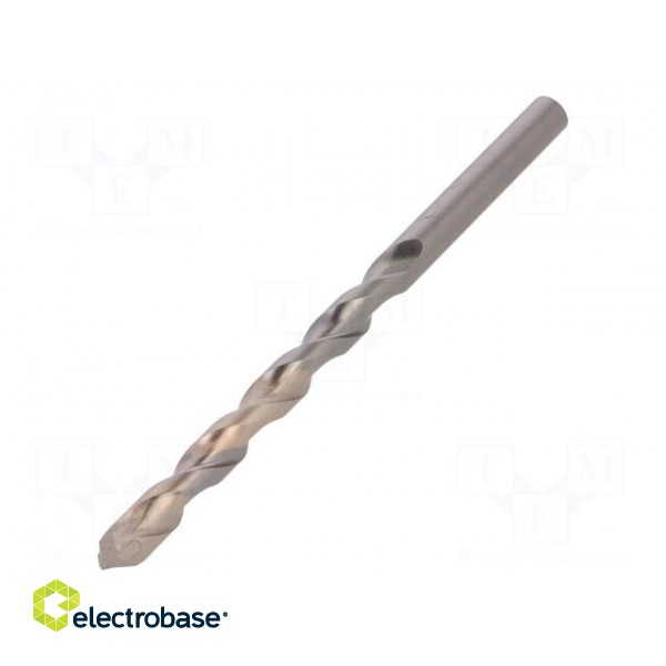 Drill bit | for concrete | Ø: 8mm | L: 120mm | metal | cemented carbide фото 1