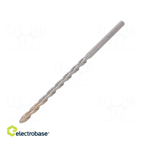 Drill bit | for concrete | Ø: 8mm | L: 200mm | metal | cemented carbide фото 1
