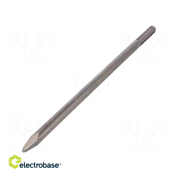 Pointed chisel | for concrete | 400mm | metal фото 1