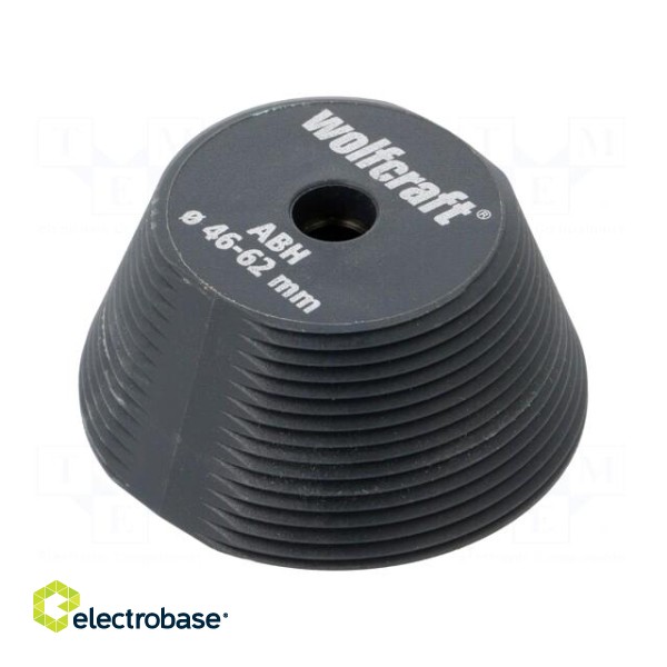 Adapter | 46÷62mm | for enlarging holes фото 1