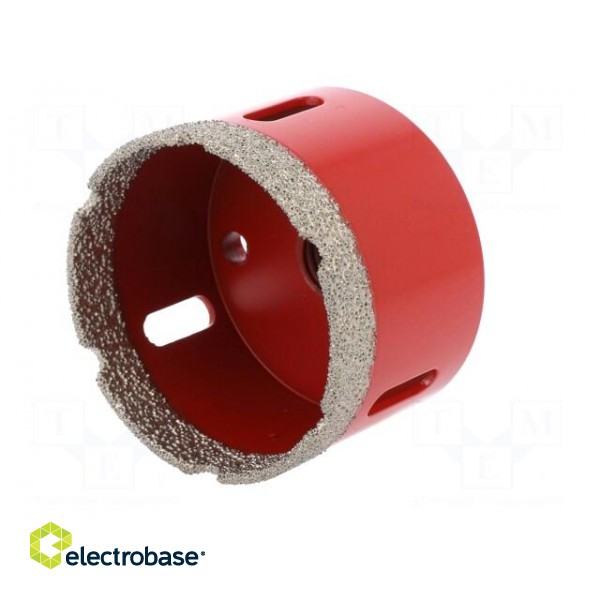 Diamond hole saw | for granite,for marble | 60mm | Thread: M14 image 2