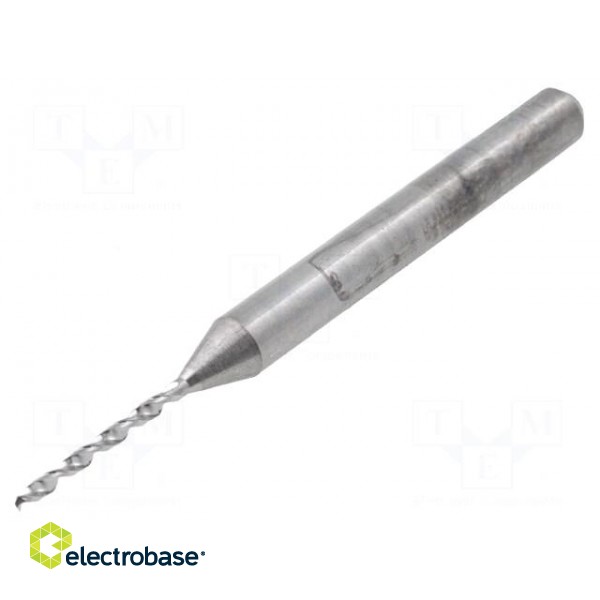 Drill bit | PCB | Ø: 0.9mm | carbon steel | 1/8" (3,175mm)