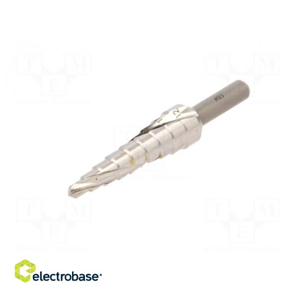 Drill bit | for thin tinware,plastic | Ø: 4÷12mm | HSS | 6mm image 2