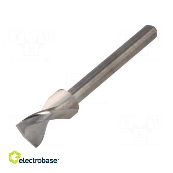 Drill bit | Ø: 5.6mm | L: 38.2mm | PCB | 1/8" (3,175mm)