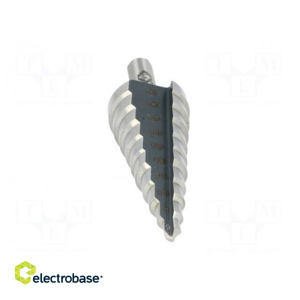 Drill bit | for thin tinware | Ø: 6÷30.5mm | HSS | Steps: 10 image 9