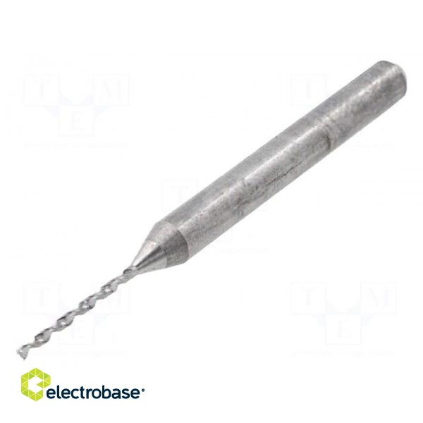 Drill bit | Ø: 0.8mm | carbon steel | PCB | 1/8" (3,175mm)