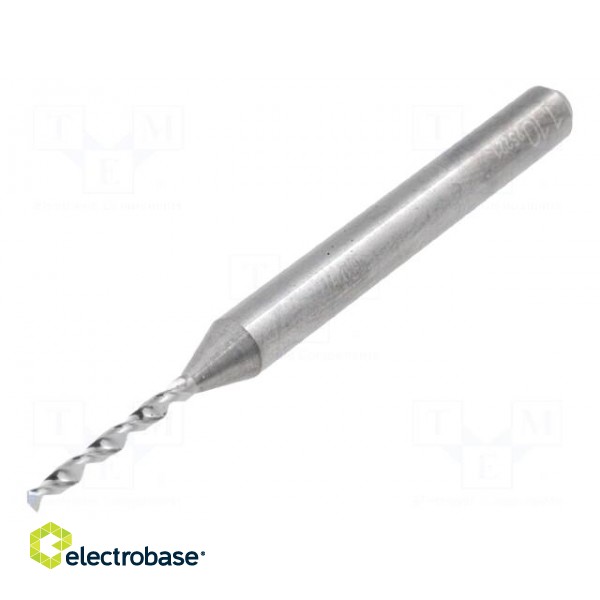 Drill bit | PCB | Ø: 1.1mm | carbon steel | 1/8" (3,175mm)