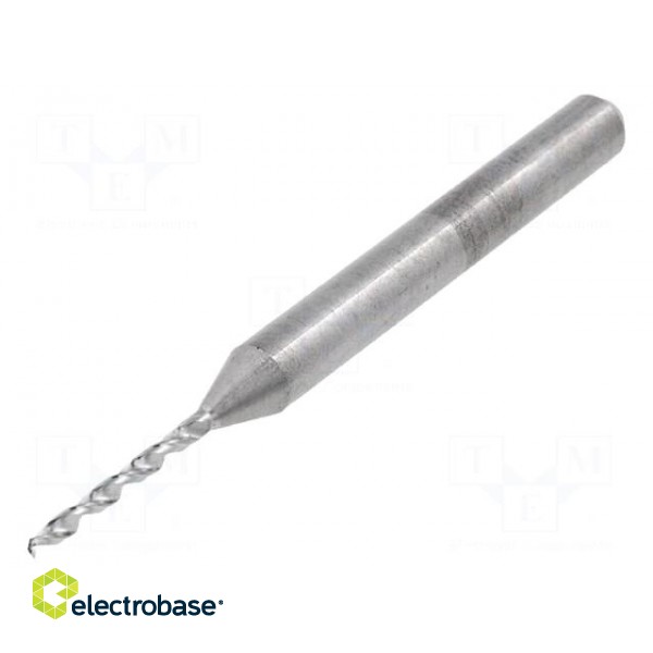 Drill bit | Ø: 1mm | carbon steel | PCB | 1/8" (3,175mm)