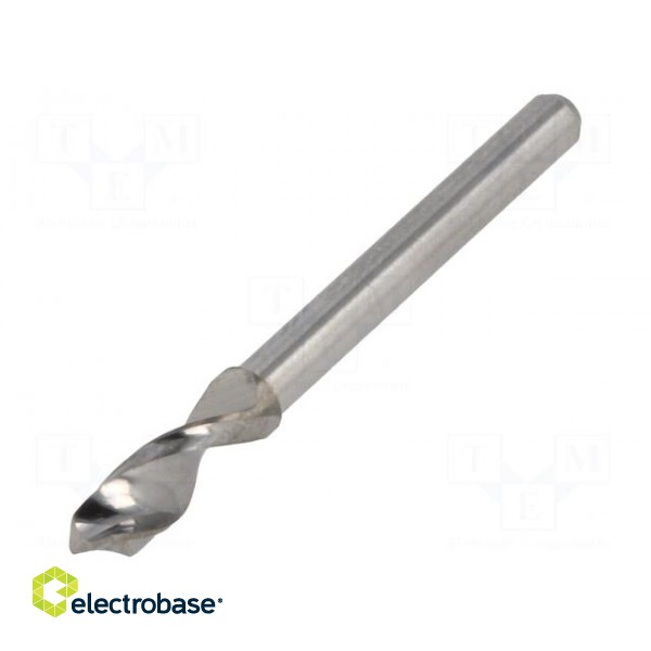 Drill bit | PCB | Ø: 3.9mm | L: 38.2mm | 1/8" (3,175mm)