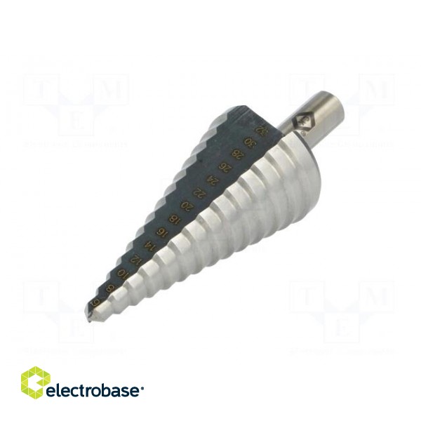 Drill bit | for thin tinware | Ø: 6÷32mm | HSS | Steps: 14 image 2