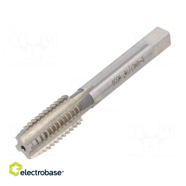 Tap | high speed steel grounded HSS-G | UNC 7/16-14 | 70mm | 6,2mm