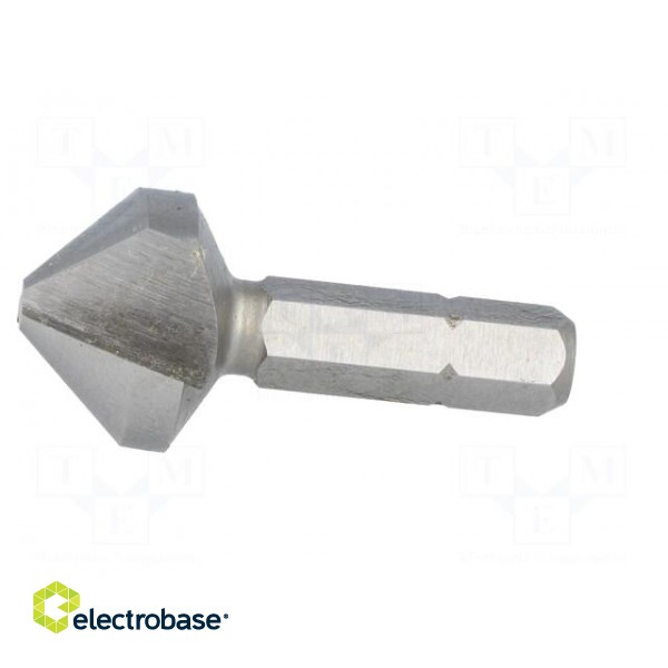 Countersink bit | Mounting: 1/4" (C6,3mm) | Ø: 3.2÷16.5mm фото 3