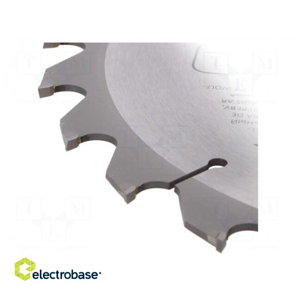 Circular saw | Ø: 250mm | Øhole: 30mm | Teeth: 24 | cemented carbide image 2