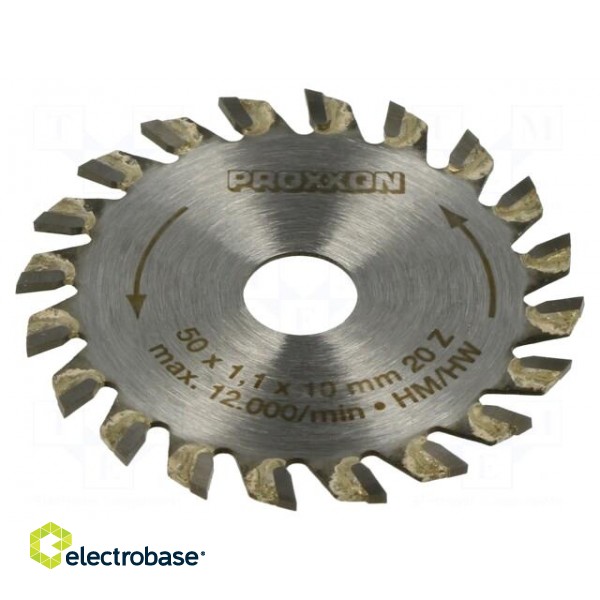 Circular saw | Ø: 50mm | Øhole: 10mm