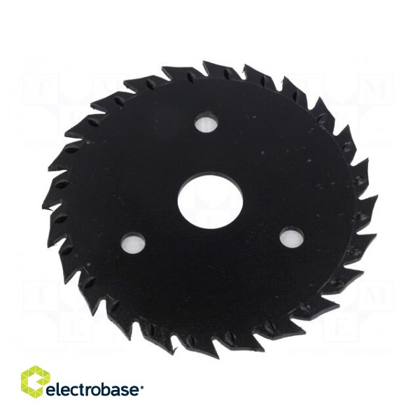 Cutting wheel | Ø: 115mm | with rasp | Ømount.hole: 22.2mm image 2