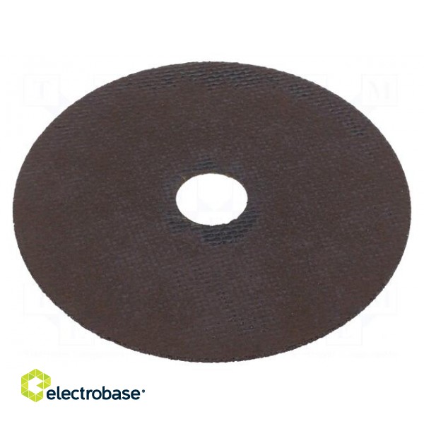 Cutting wheel | Ø: 125mm | Øhole: 22.23mm | Disc thick: 1mm | aluminium paveikslėlis 3