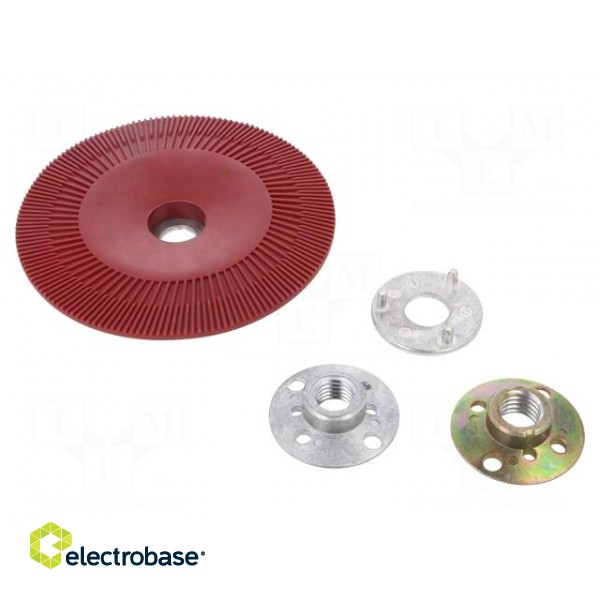 Washer | 125mm | Application: to make fiber discs image 1