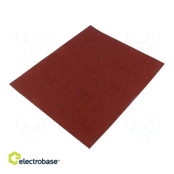 Cleaning cloth: sandpaper | Granularity: 150 | 230x280mm | 6s.