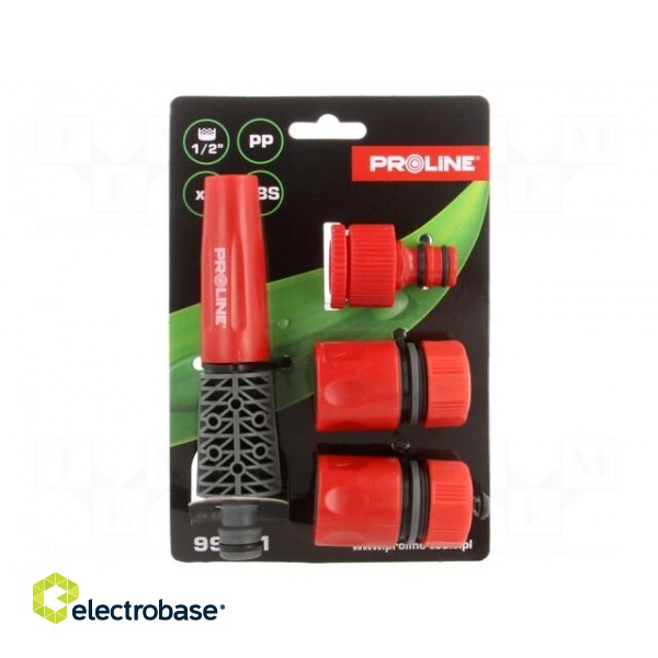 Adjustable sprinkler | ABS,PP | straight | Kit: connectors