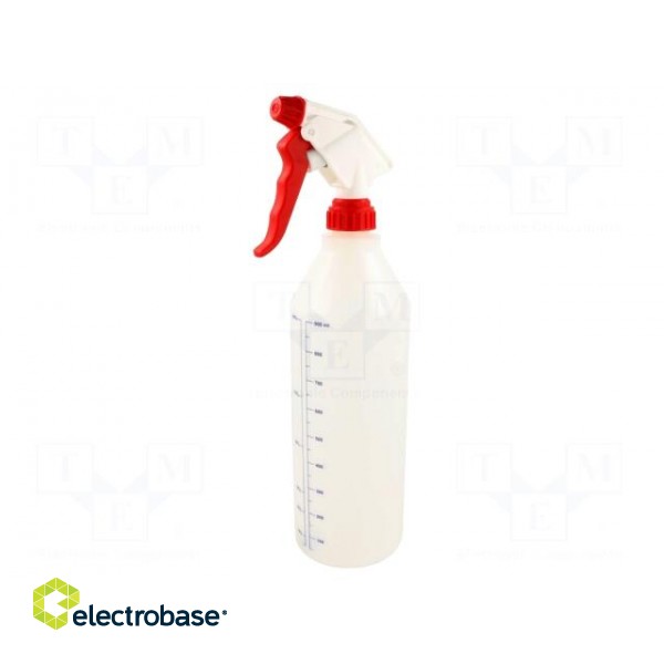 Trigger sprayer | to acids | plastic | 1l