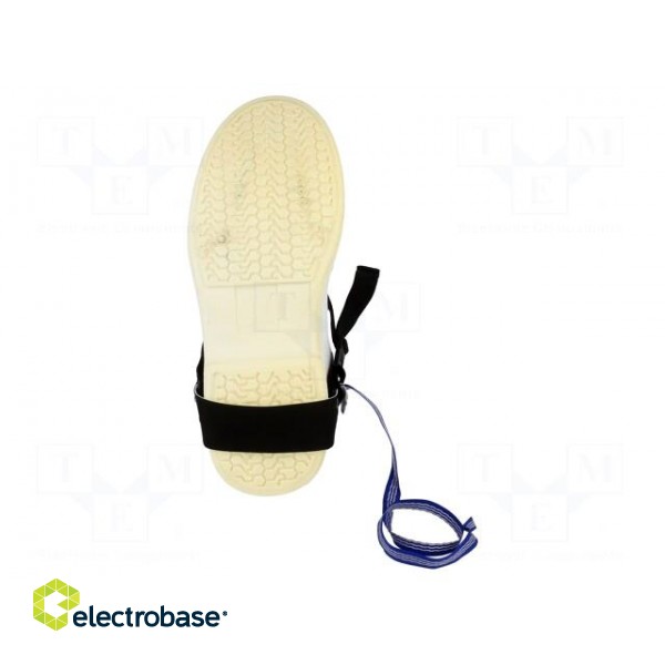 ESD shoe grounder | ESD | 1pcs | Features: under heel,resistor 1MΩ image 3