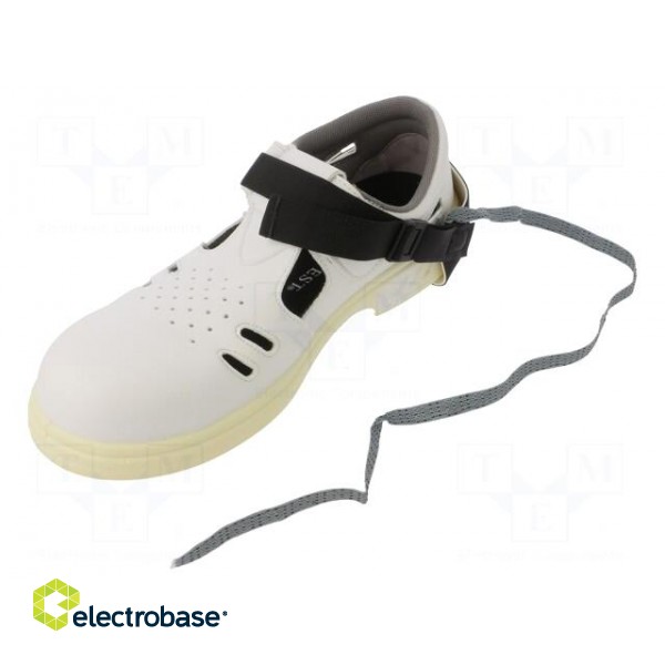 ESD shoe grounder | ESD | 1pcs | Features: under heel,resistor 1MΩ фото 2