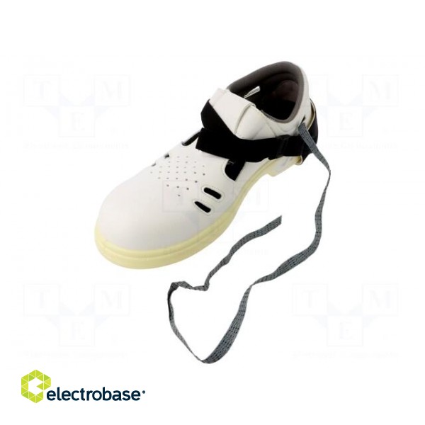 ESD shoe grounder | ESD | 1pcs | Features: under heel,resistor 1MΩ paveikslėlis 2
