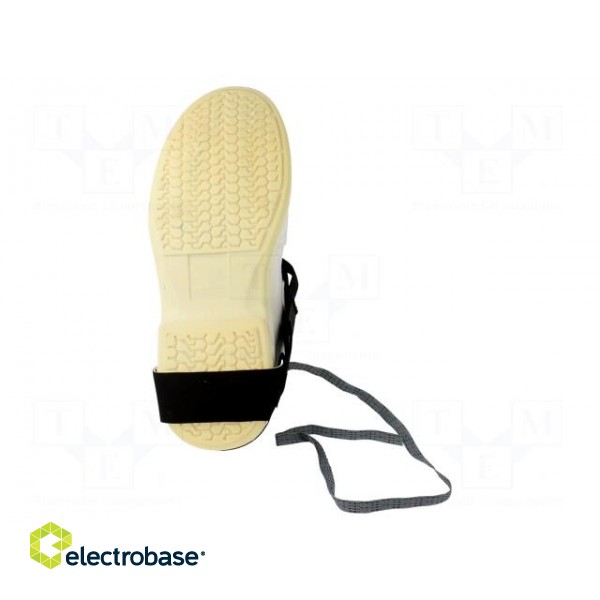 ESD shoe grounder | ESD | 1pcs | Features: under heel,resistor 1MΩ фото 3
