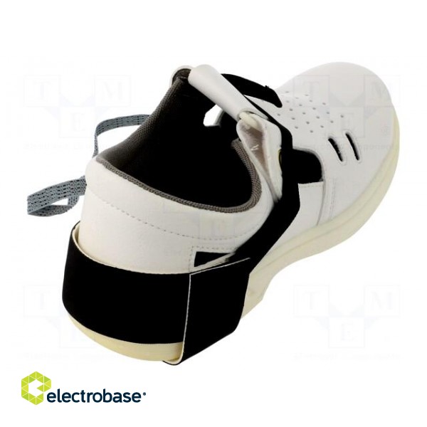 ESD shoe grounder | ESD | 1pcs | Features: under heel,resistor 1MΩ paveikslėlis 4