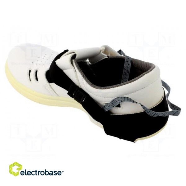 ESD shoe grounder | ESD | 1pcs | Features: under heel,resistor 1MΩ paveikslėlis 5