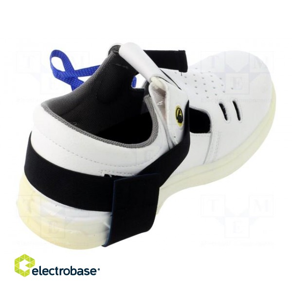 ESD shoe grounder | ESD | 1pcs | black,blue | Mounting: clip image 3