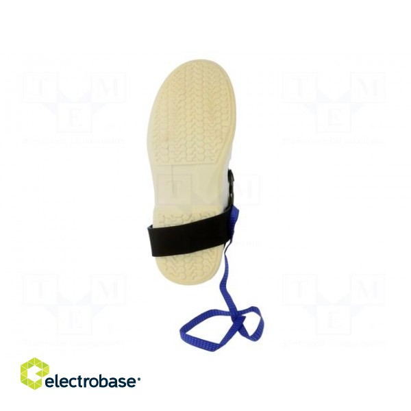 ESD shoe grounder | ESD | 1pcs | black,blue | Mounting: clip фото 5