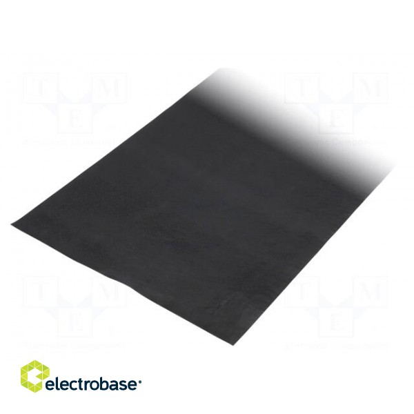 Bench mat | ESD | L: 10m | W: 0.6m | Thk: 2mm | rubber | blue (bright) фото 2