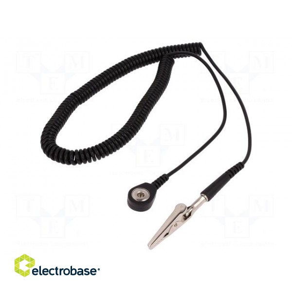 Connection cable | ESD,coiled | 1MΩ | 3m