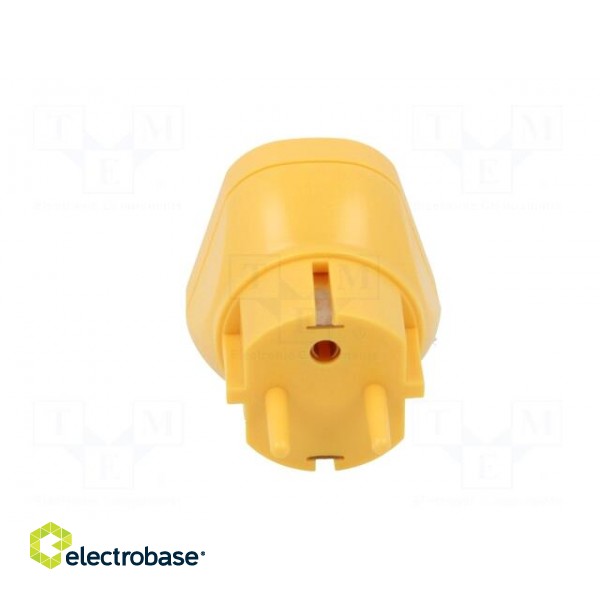 Earthing plug | ESD | Features: three10mm male press studs | 1MΩ фото 5