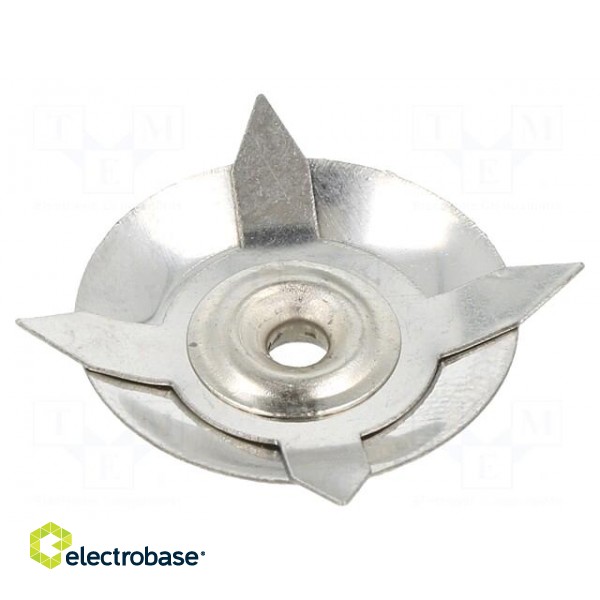 Male press stud | ESD | 10pcs | Application: designed for ESD mats image 2