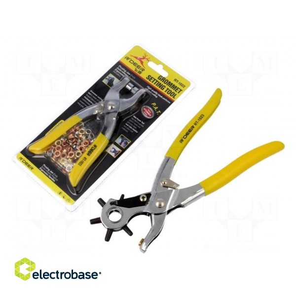 Punching tool | ESD | Kit: puncher,crimping tool