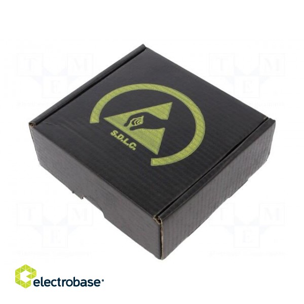 Box with foam lining | ESD | 100x100x38mm |  image 1