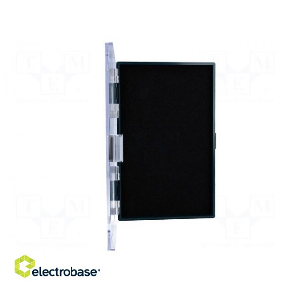 Conductive storage box for ICs | ESD | L: 220mm | W: 135mm | H: 22mm фото 9
