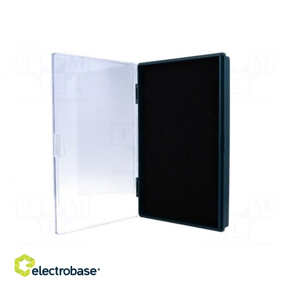 Conductive storage box for ICs | ESD | L: 220mm | W: 135mm | H: 22mm image 2