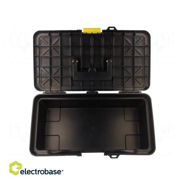 Container: toolbox | ESD | black,yellow | 350x180x150mm image 3