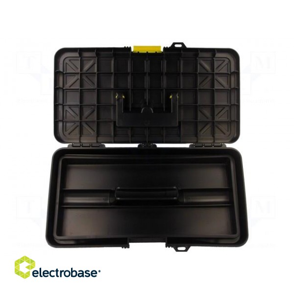 Container: toolbox | ESD | black,yellow | 350x180x150mm image 2