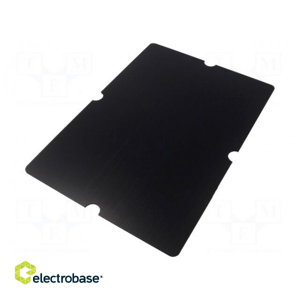 Rigid plastic horizontal dividers | ESD | L: 400mm | W: 300mm | black