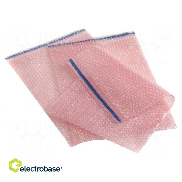 Protection bag | ESD | L: 285mm | W: 230mm | 10pcs | Mat: polyetylene