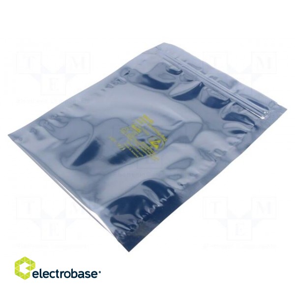 Protection bag | ESD | L: 200mm | W: 150mm | Thk: 71um