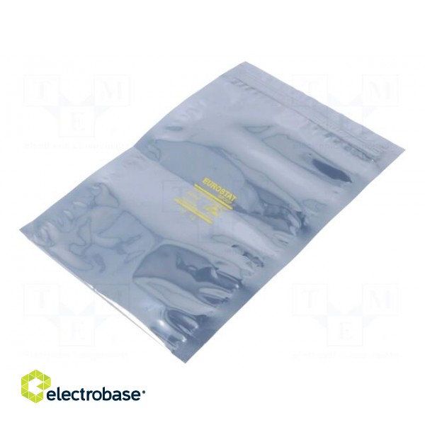 Protection bag | ESD | L: 203mm | W: 127mm | Thk: 76um | IEC 61340-5-1