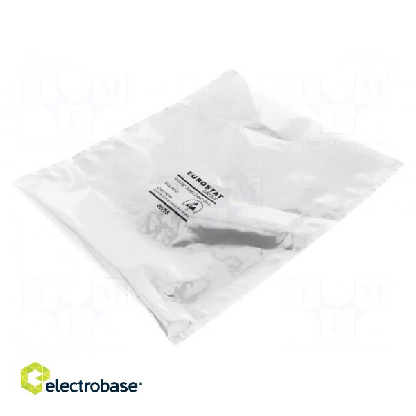 Protection bag | ESD | L: 203mm | W: 152mm | Thk: 76um | Features: open