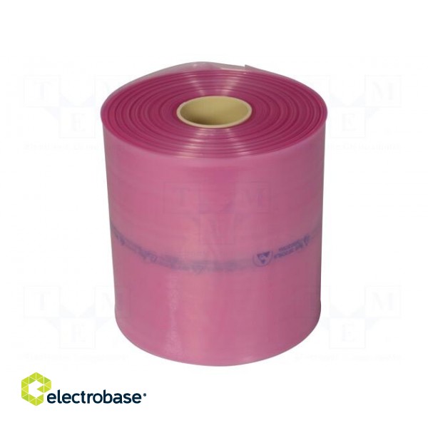Protection bag | ESD | Len: 250m | W: 250mm | Thk: 90um | EN 61340-5-1