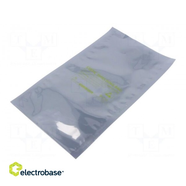 Protection bag | ESD | L: 254mm | W: 127mm | 100pcs | 